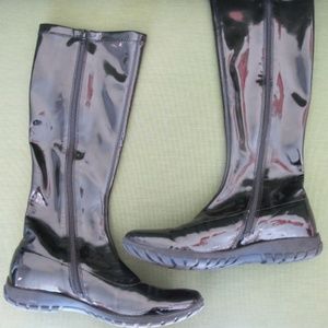 Primigi Black Patent Leather Boots 